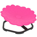 Flower-Shaped Sensory Spinning Chair with Non-Slip Base for Balance/Coordination, Pink
