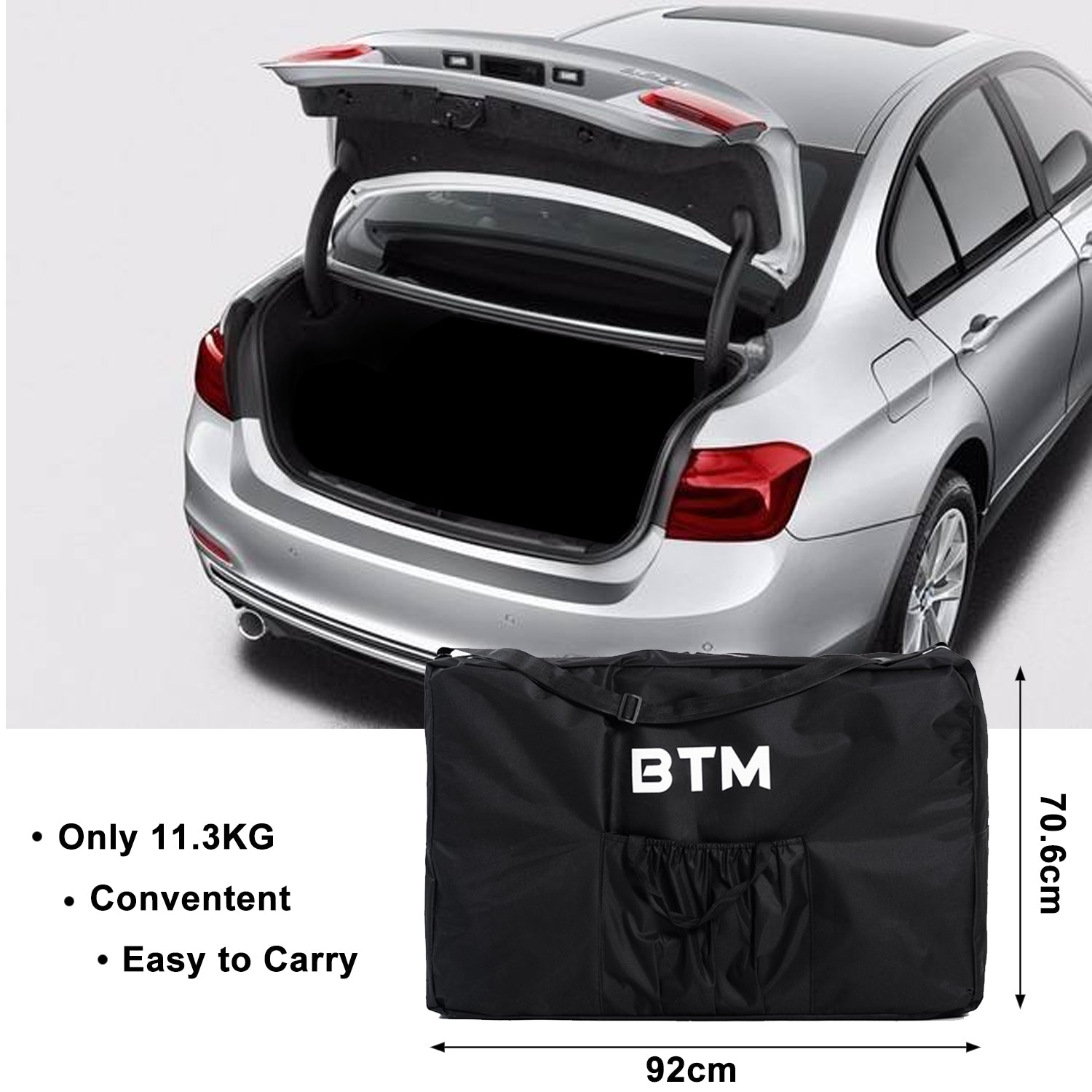 Portable Aluminium Massage Table, 3-Section Foldable Couch Bed with Adjustable Headrest, Arm Support, and Carrying Bag, Black+Red