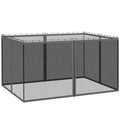 352 x 207cm Universal Replacement Mesh Sidewall Netting for Patio Gazebos and Canopy Tents, (Sidewall Only) Dark Grey