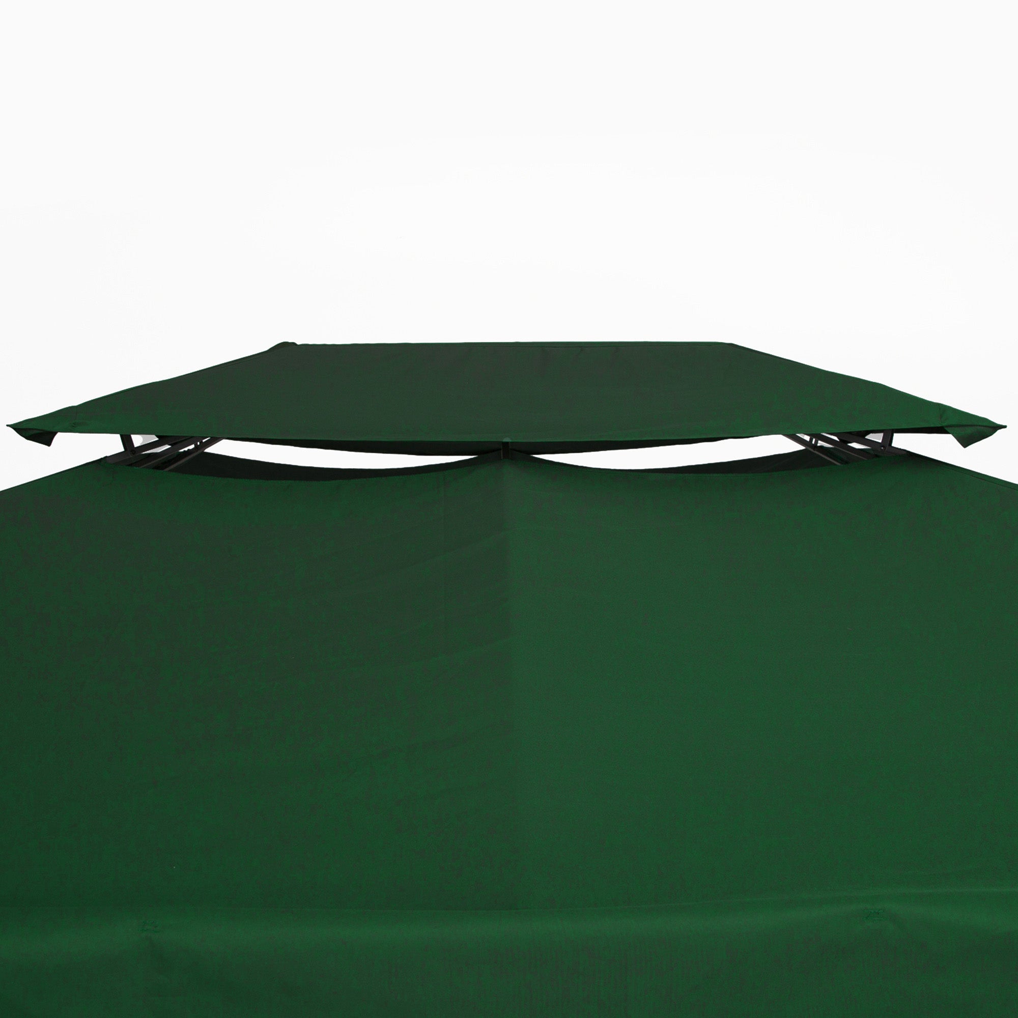 Gazebo Roof Replacement for 3x4m Frames - Durable Green Polyester