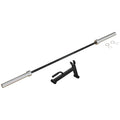 210cm Barbell Set, Barbell Bar for 5cm Weight Plates for Loading 200kg Weight Plates, for Home Gym Weight Training
