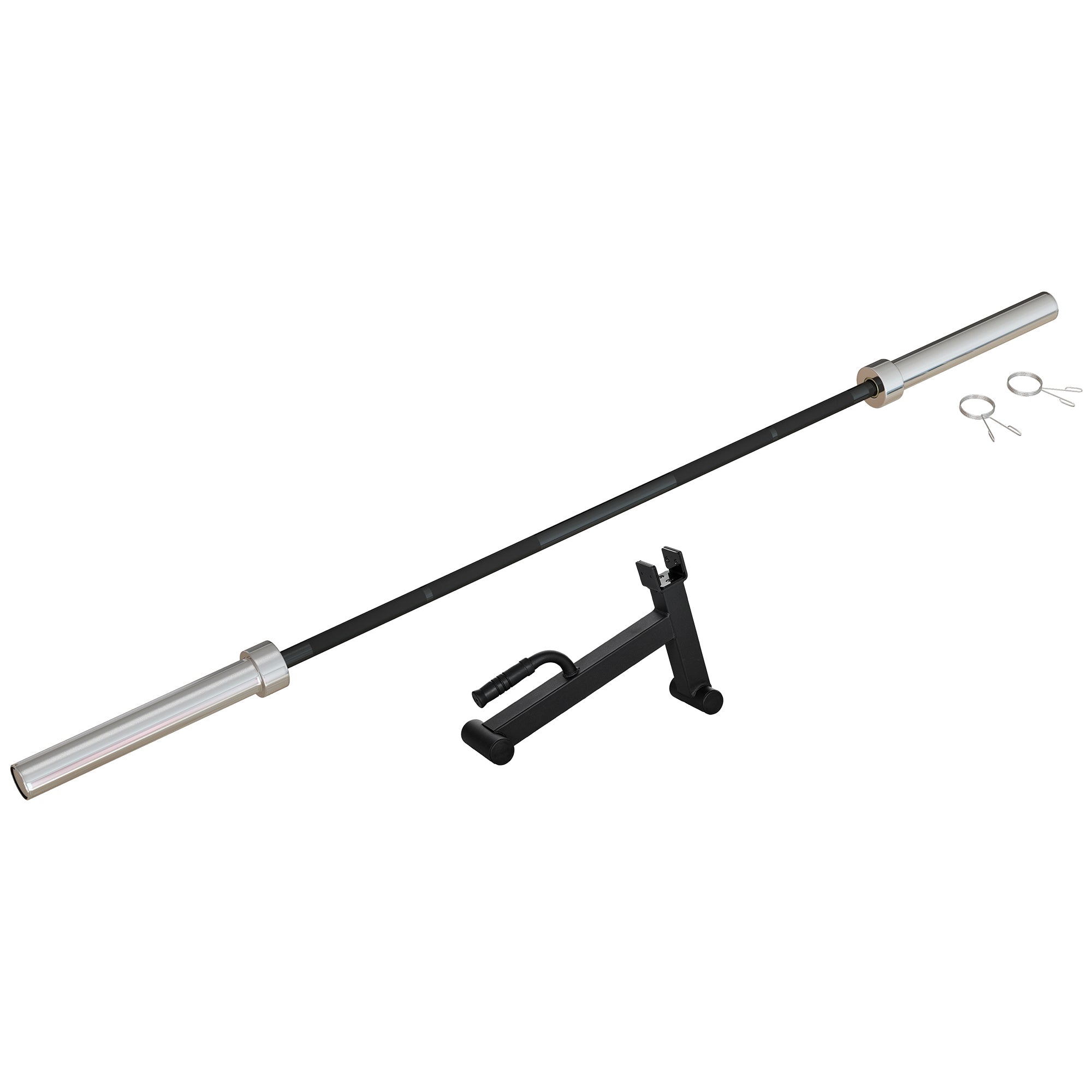 210cm Barbell Set, Barbell Bar for 5cm Weight Plates for Loading 200kg Weight Plates, for Home Gym Weight Training