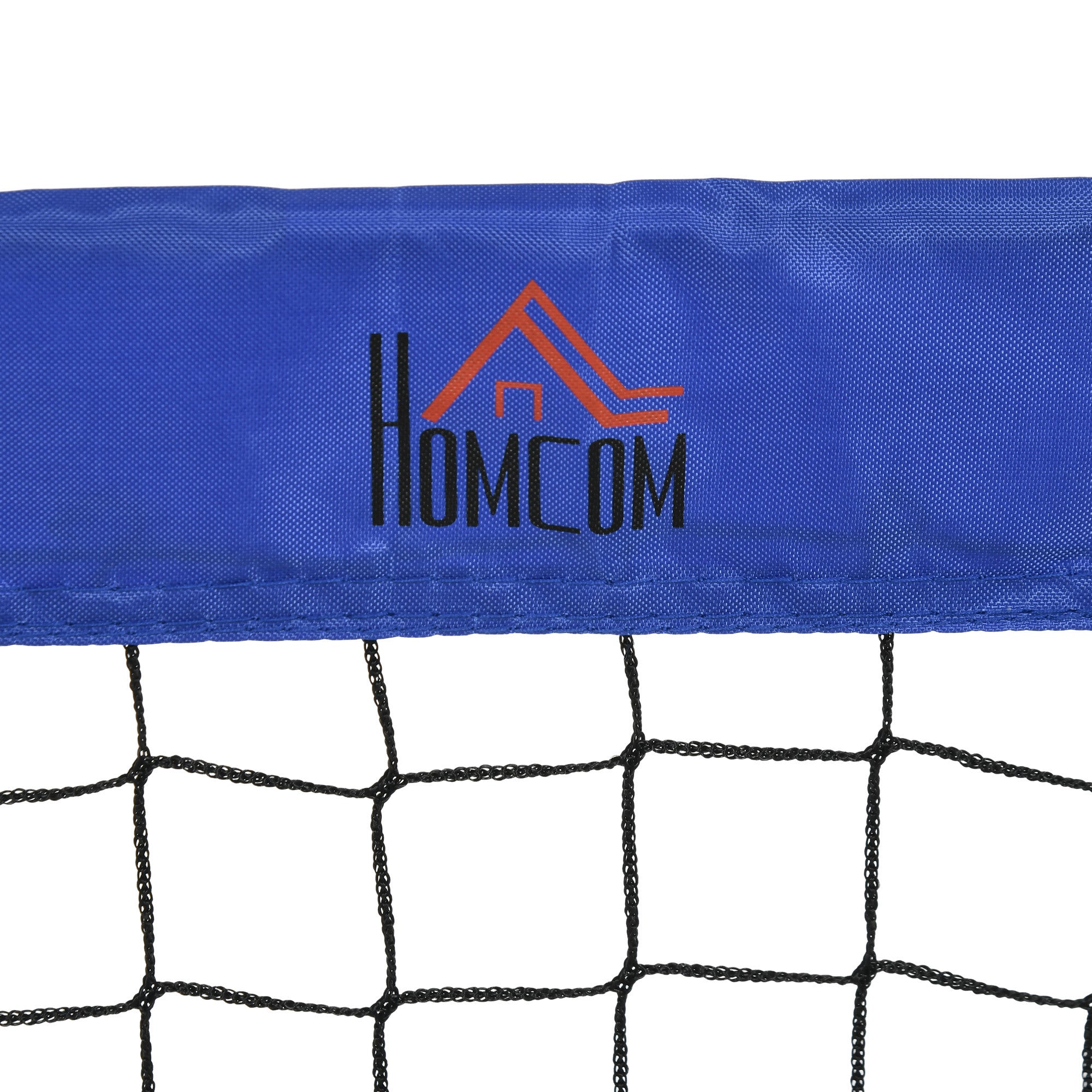 Set of 2 Football Goal Net 6 x 3 ft Foldable Outdoor Sport Training Teens Adults Football with Carrying Bag Blue