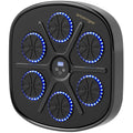 Music Boxing Machine, Smart Bluetooth Boxing Machine Wall Mounted with 9 Speeds & Modes, LED Lights and Gloves, Punching Pad for Adults, Black