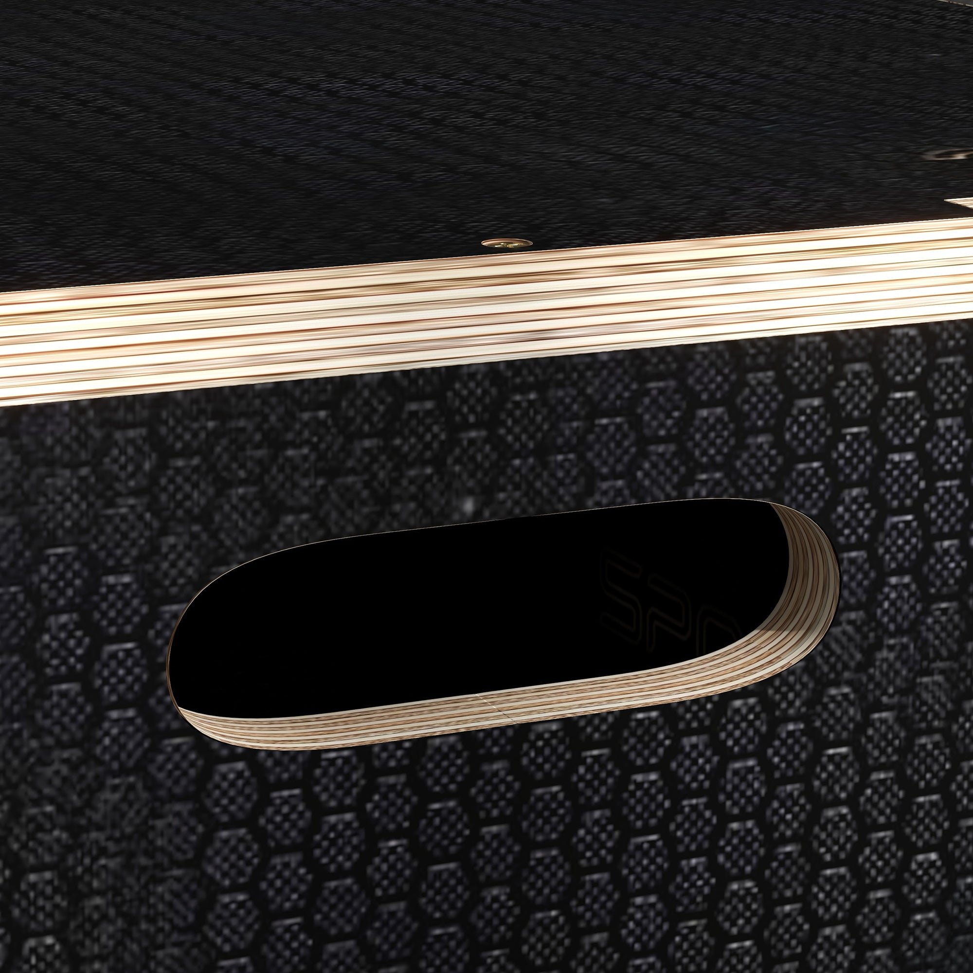 3 Piece Wooden Adjustable Step Up Box Set for Home Gym - Black