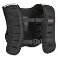 Weighted Vest, 10 kg Weight Vest with Adjustable Straps, Reflective Strips, Black