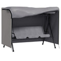 Three-Seater Swing Chair Cover 205 x 124cm - Grey