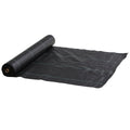 2m x 100m Heavy Duty Weed Control Membrane, Weed Membrane for Landscaping Driveway Gravel Artificial Grass Lawn Underlay, Black