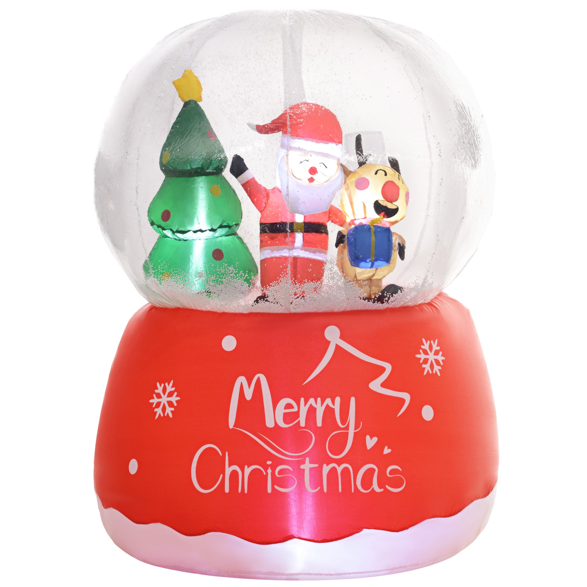 5.5ft Inflatable Snow Globe Christmas Decoration