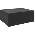 Large Waterproof Anti-UV Garden Furniture Cover Set 235x190cm - Black