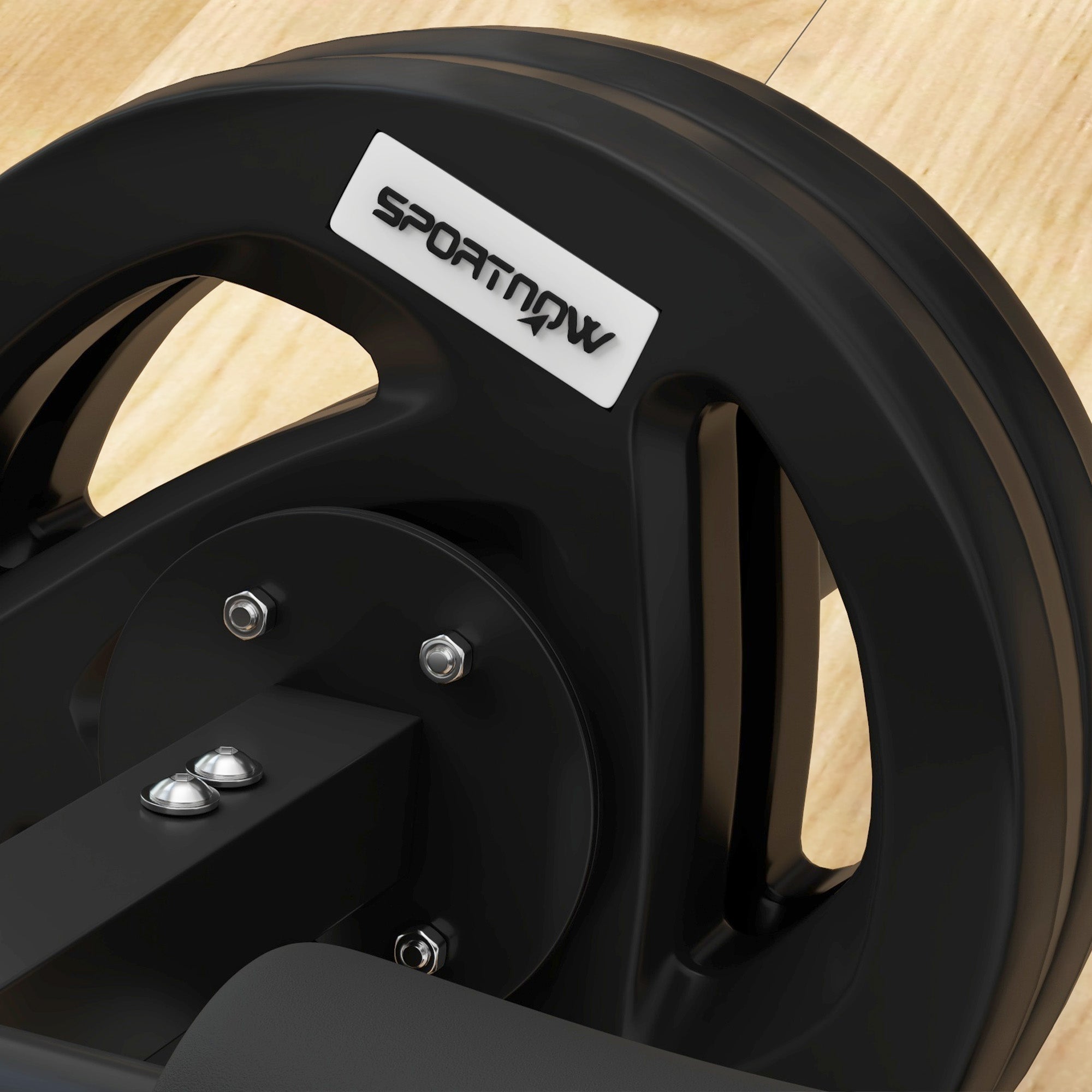 Tib Bar with 2 x 5kg Olympic Weight Plates, Tibialis Trainer Calf Raise Machine for Shin Splints and Knee Pain Relief, for Home, Gym, Lifting and Strength Training