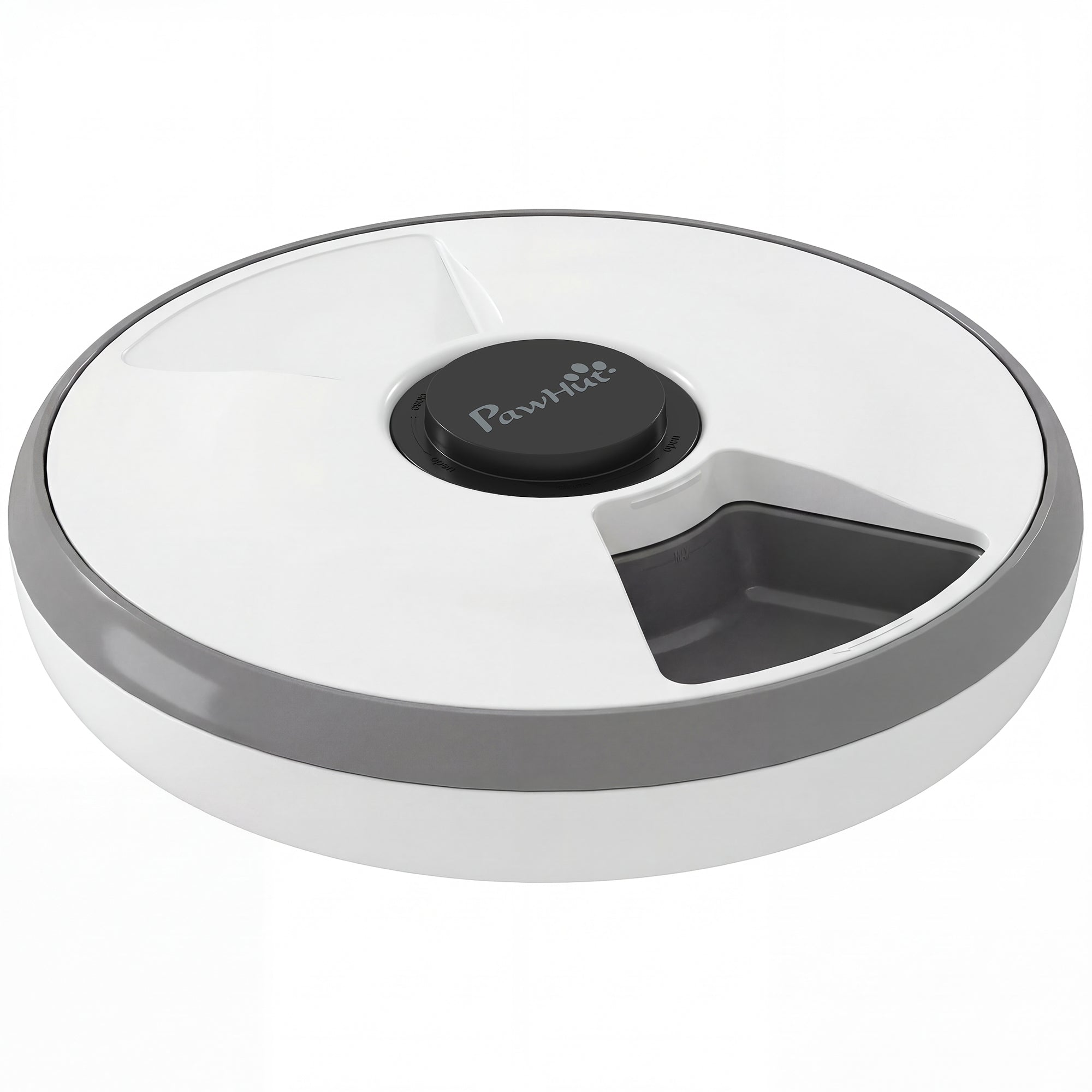 Automatic Cat Feeder Programmable Timer for Dry Wet Food Cat Food Dispenser with Ice Pack for 6 Meals
