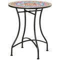 Φ60cm Mosaic Outdoor Patio Table - Red