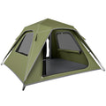 Pop Up Tent 3000mm Waterproof Camping Tents with Mesh Windows 2-3 People Green