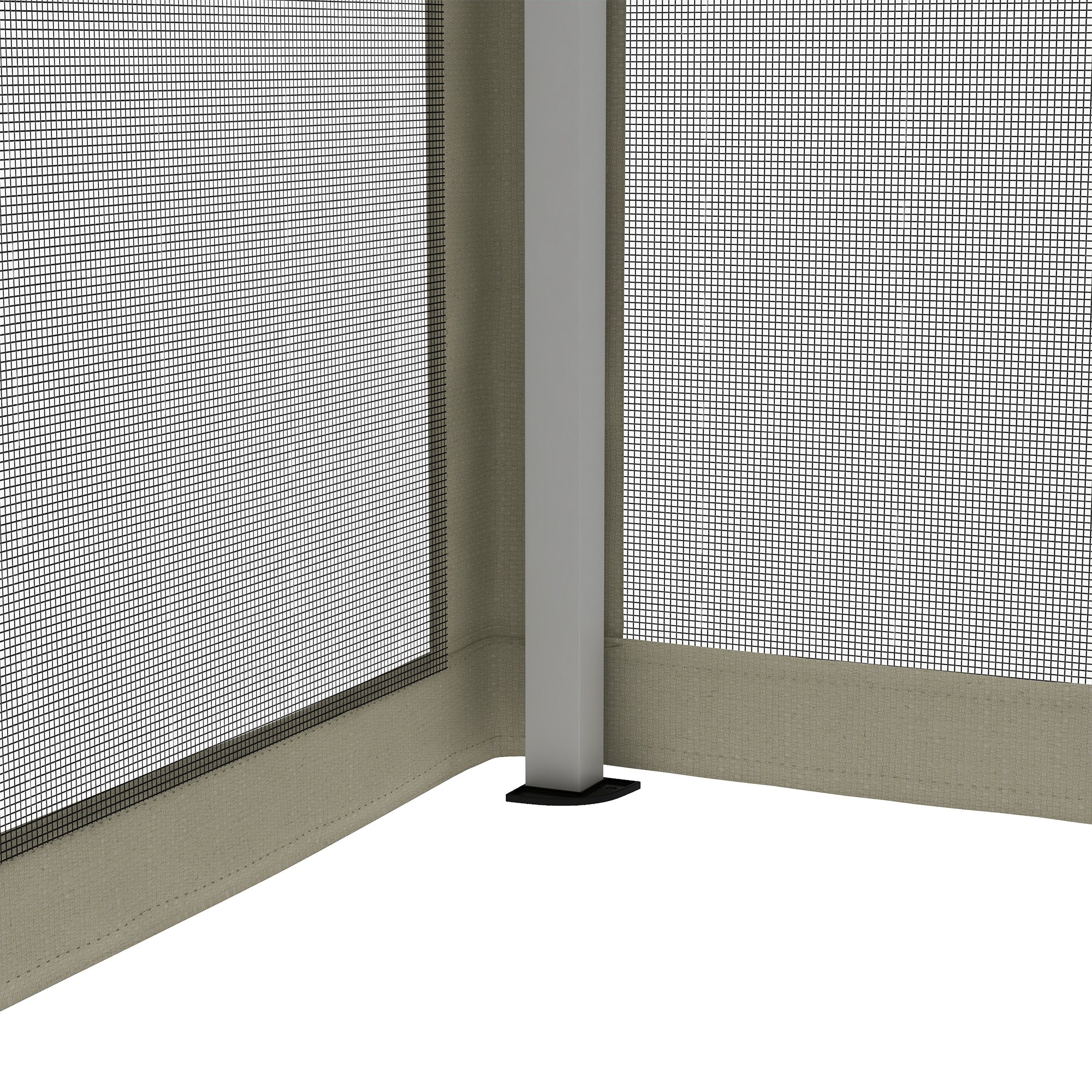 3 x 3(m) Pop Up Gazebo Canopy Tent with Carry Bag, Height Adjustable Mesh Screen House, Portable Garden Outdoor Shade Shelter