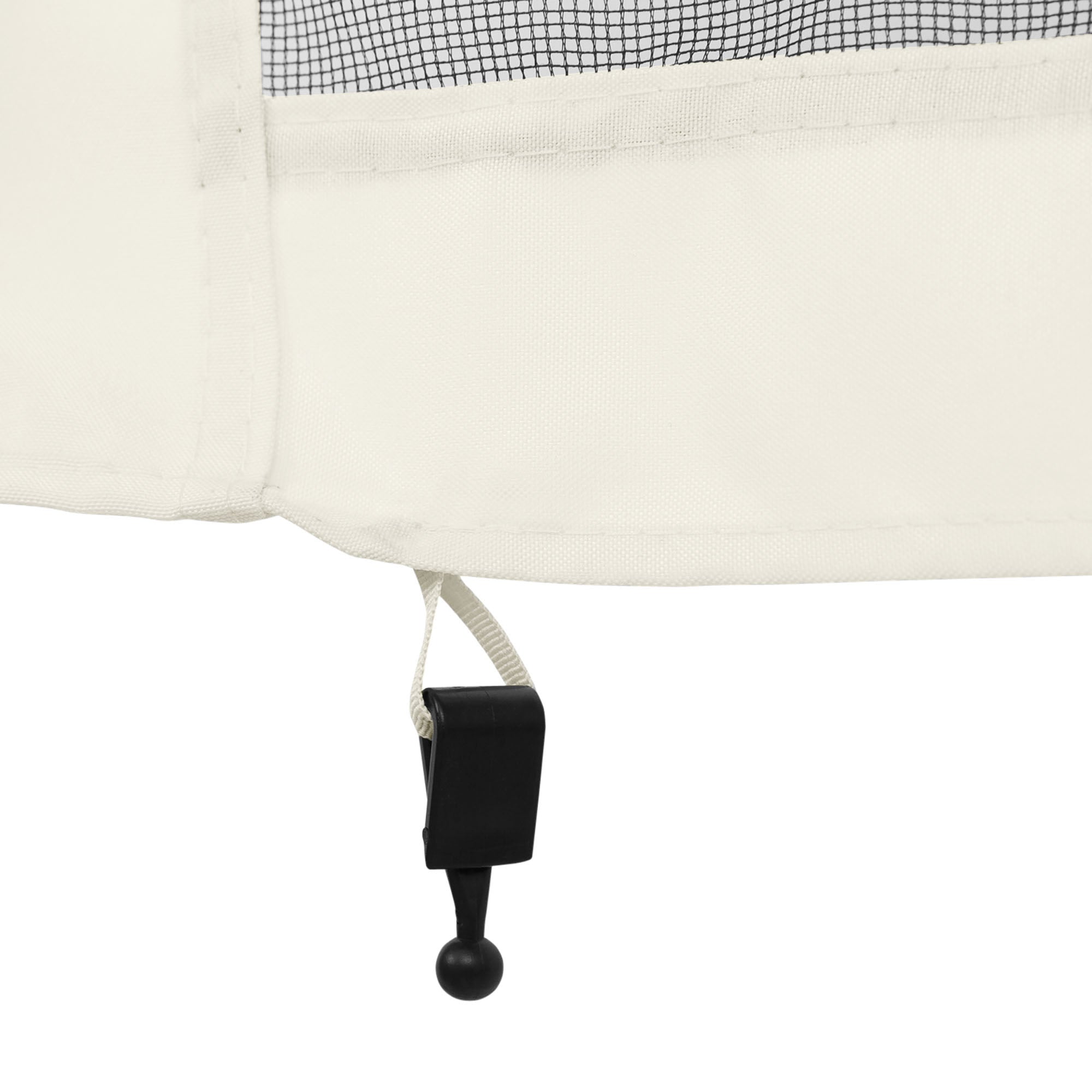 Universal Replacement Mesh Sidewall for 10x10 Gazebo Canopy - White