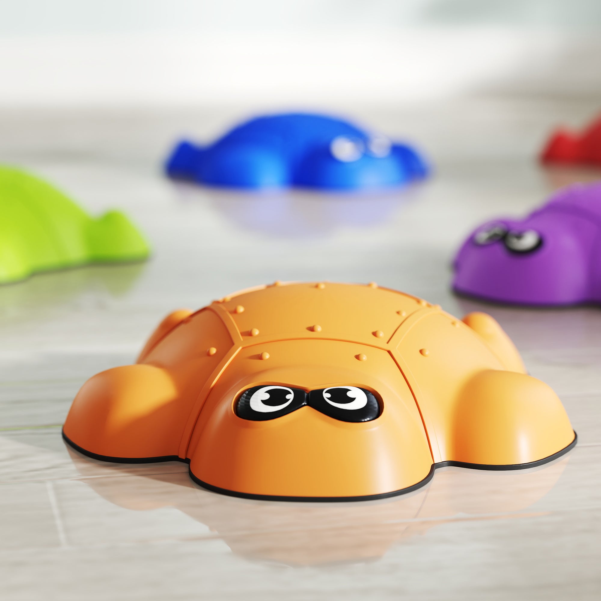 9 PCS Balance Stepping Stones with Non-slip Edge, Indoor Outdoor Obstacle Courses for Kids Ages 3-8 Years, Multicoloured