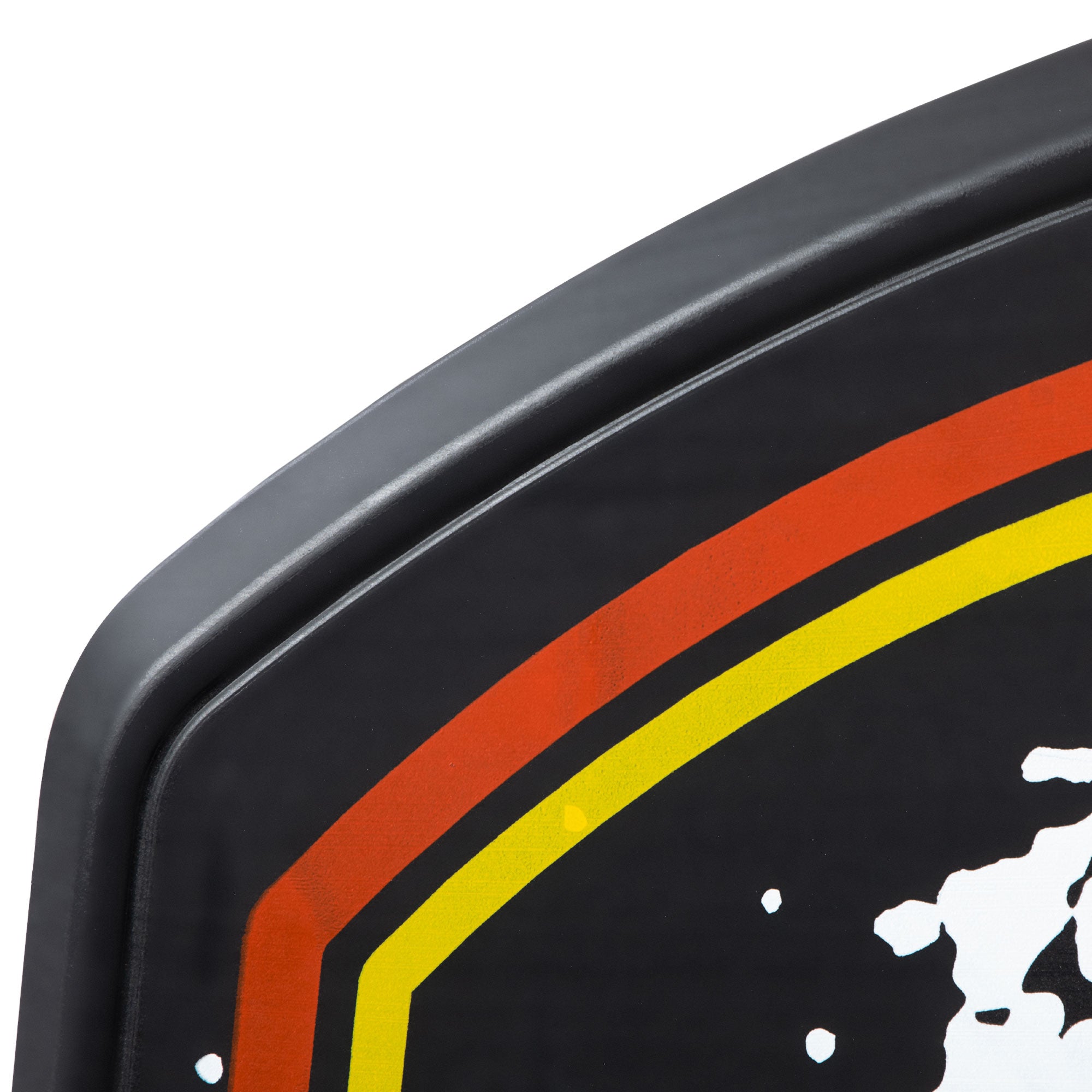 Wall Mounted Basketball Hoop, Mini Basketball Hoop and Backboard for Kids and Adults, Outdoors and Indoors Door & Wall Use, Red and Yellow