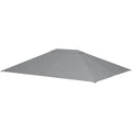 Gazebo Canopy Replacement Cover 3x4m UV Resistant for 84C-116 Series - Light Grey