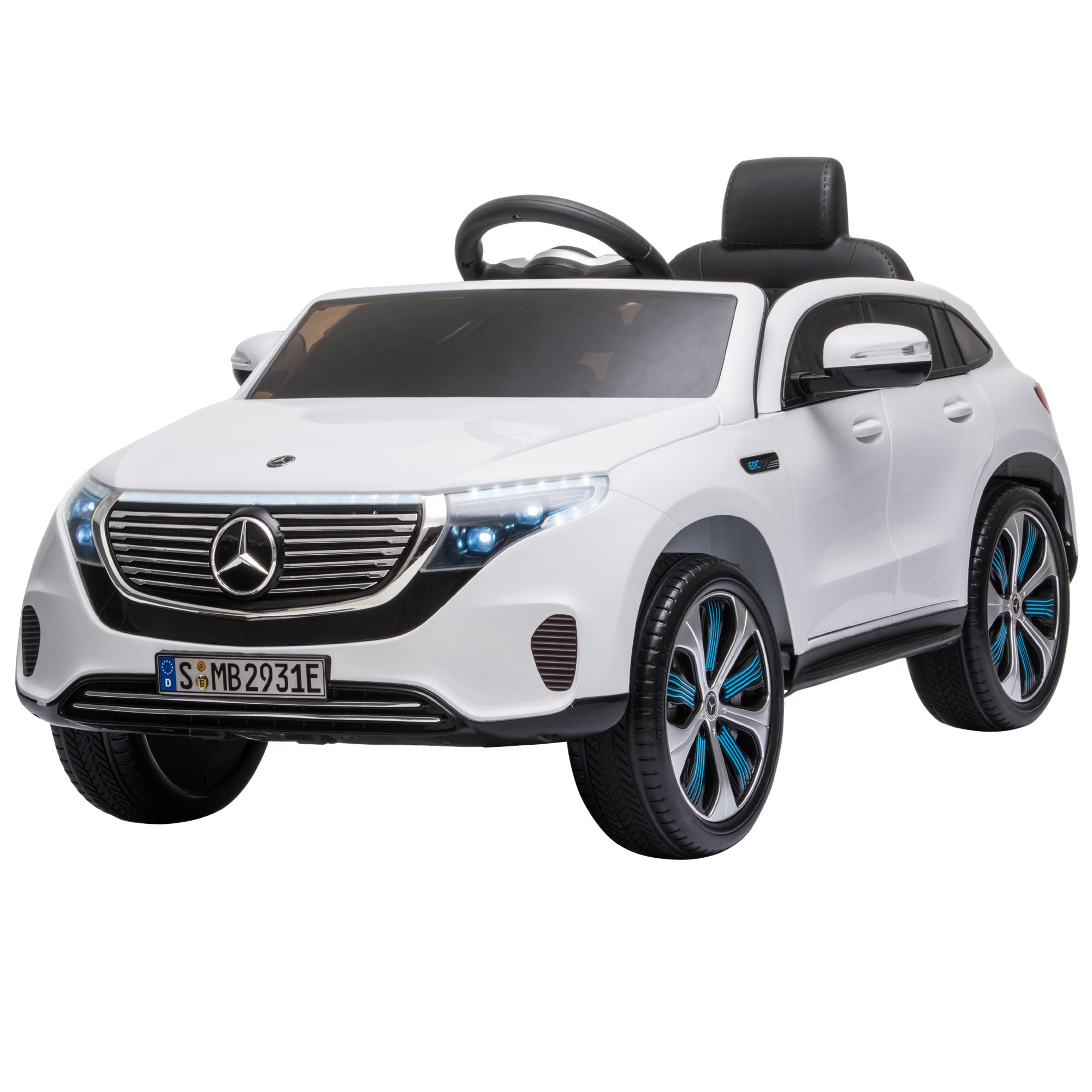 Benz EQC 400 12V Kids Electric Car Ride On Toy w/ Remote Control