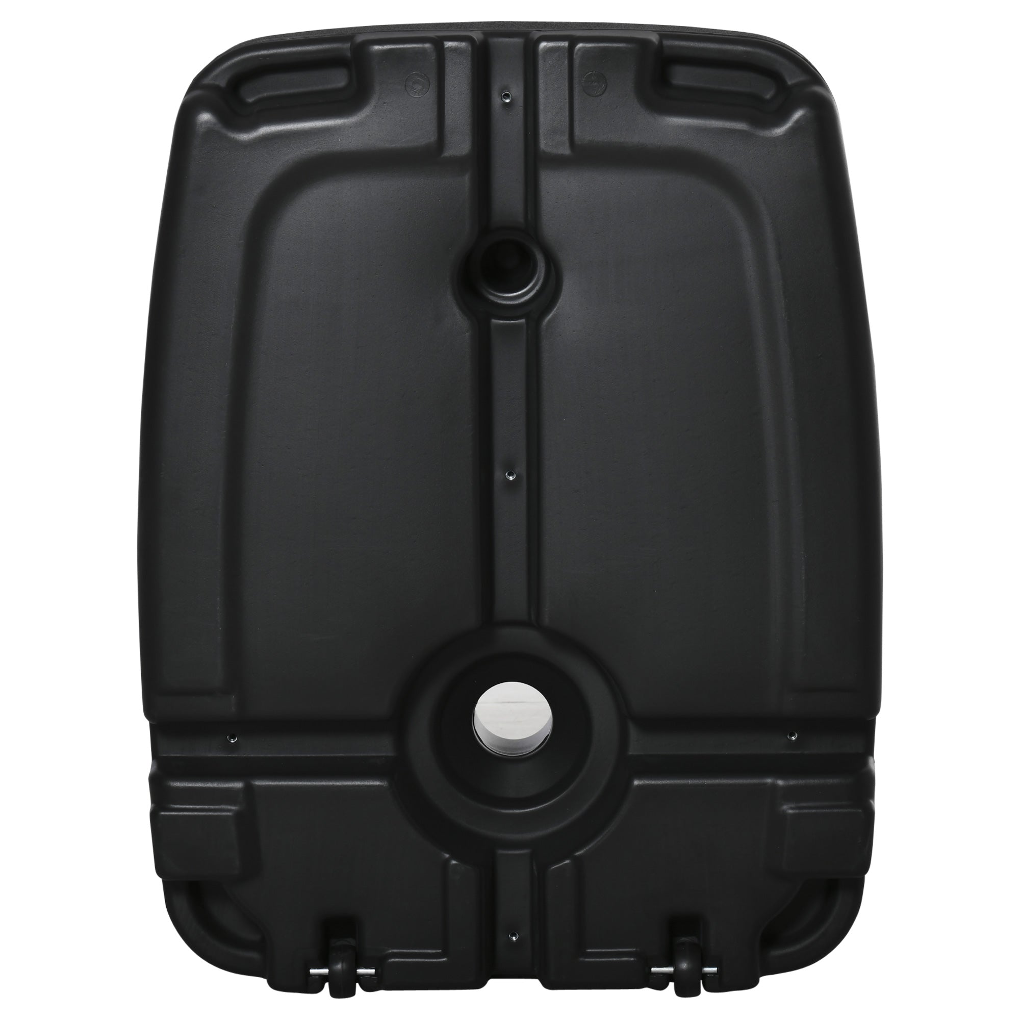 7kg Portable Outdoor Umbrella Base with Wheels - Black