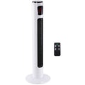 38'' Freestanding Tower Fan with 3 Speeds, 3 Modes, 12h Timer, 70° Oscillation, LED Panel & Remote - White