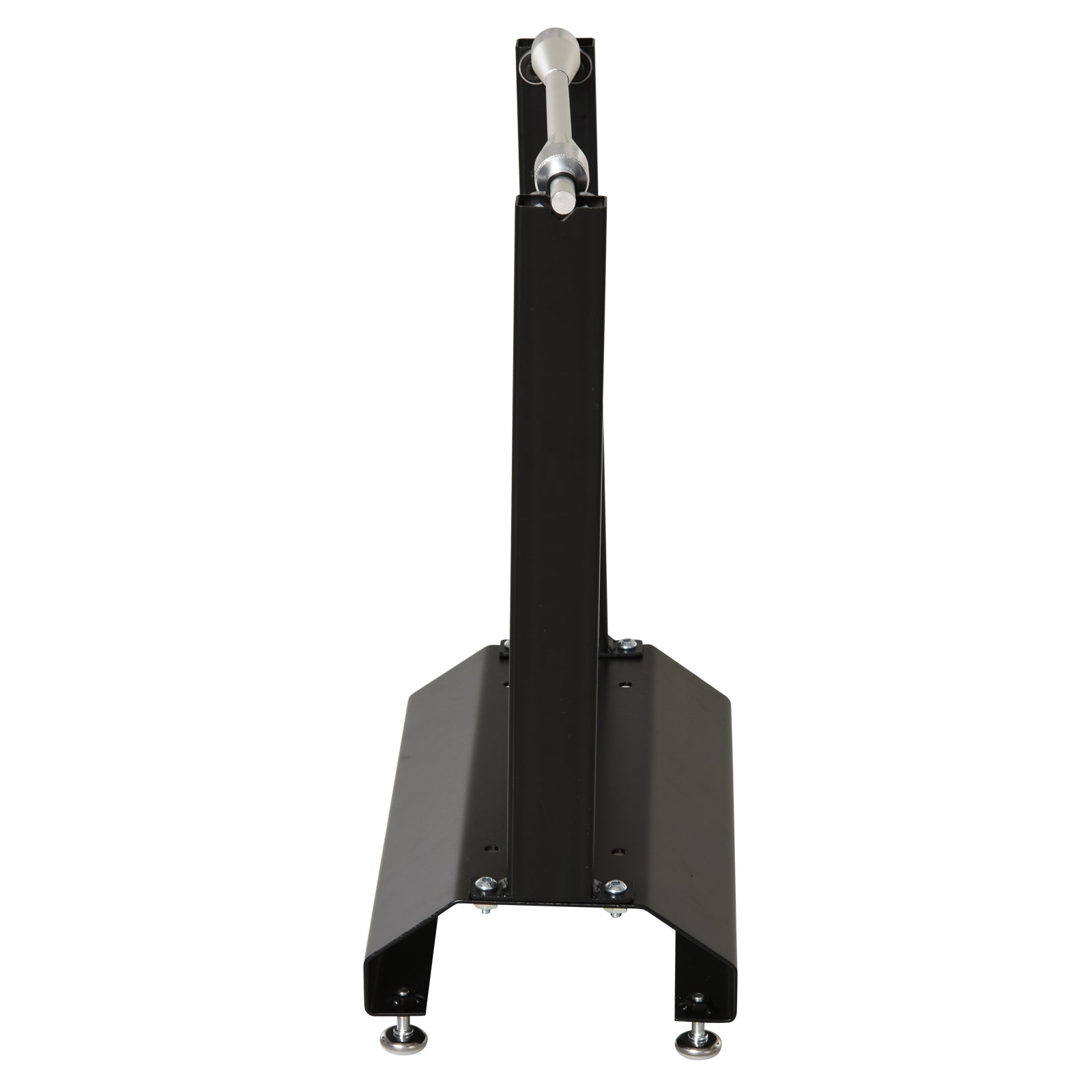 Motorcycle & Bicycle Wheel Lifting Balance Stand with Rotating Adjustment - Black