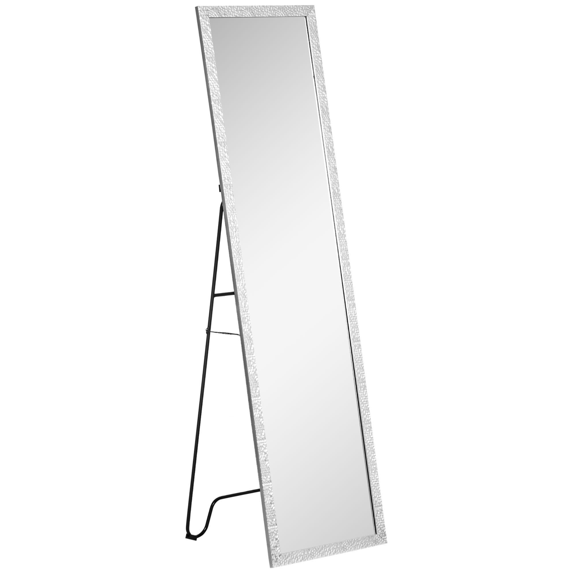 Full Length Mirror Free Standing Mirror Dressing Mirror with PS Frame for Bedroom, Living Room