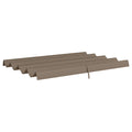 Retractable Pergola Roof Cover 3x2.15m UV30+ Protection - Coffee
