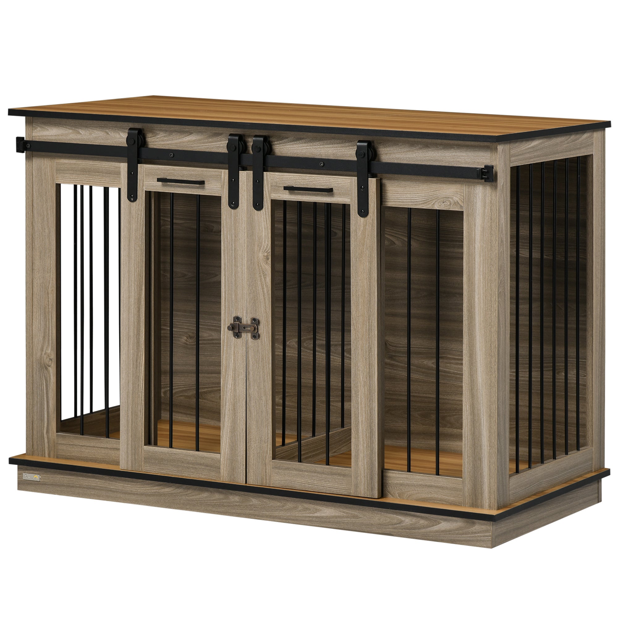 Dog Crate Furniture for Large Dogs, Double Dog Cage for Small Dogs