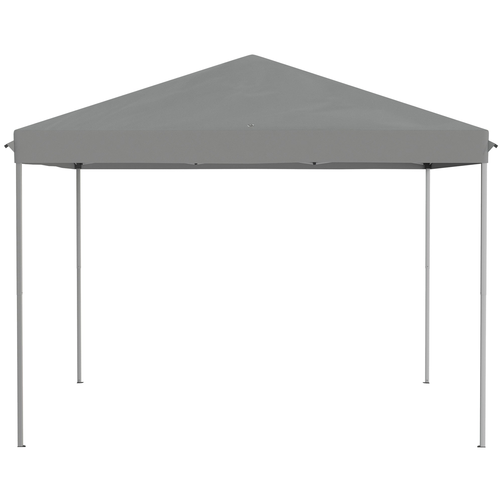 3-Piece 3x3m Pop Up Garden Gazebo Set with Removable Mesh Walls - Light Grey