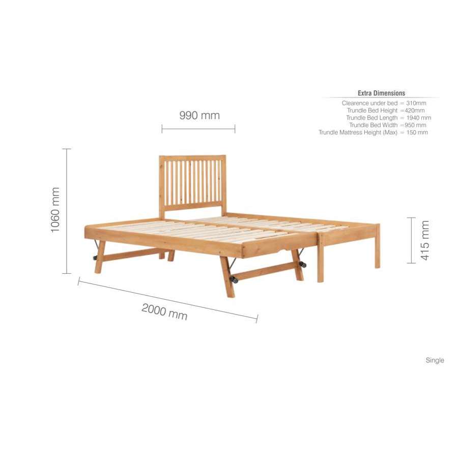 Buxton Trundle Bed