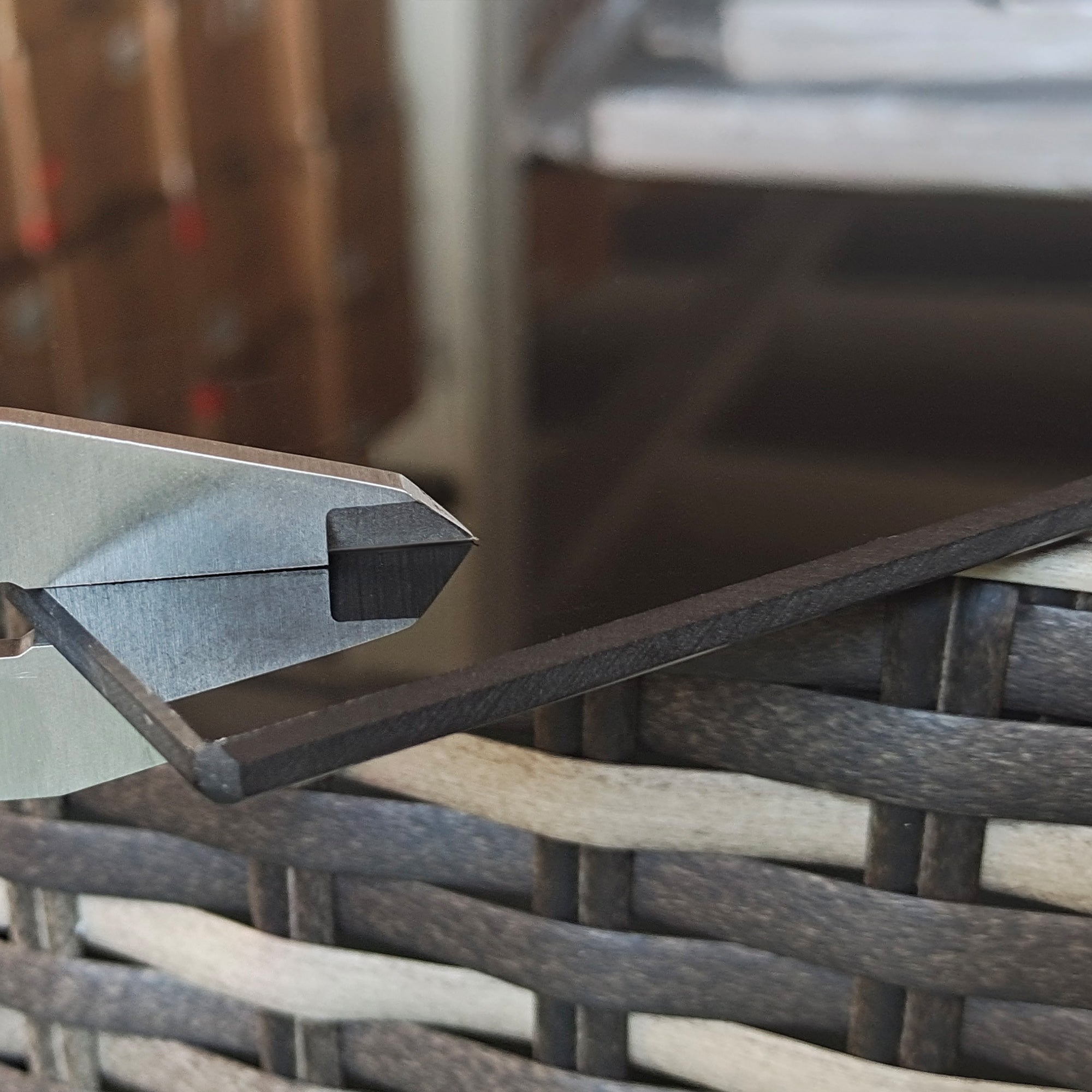 7-Piece PE Rattan Garden Furniture Set with Cushions & Glass Coffee Table - Mixed Grey