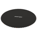 Replacement 8ft Trampoline Mat with Spring Pull Tool and 42 V-Hooks for 14cm Springs - Black