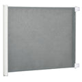Retractable Safety Gate Dog Pet Barrier 115cm x 82.5cm - Grey