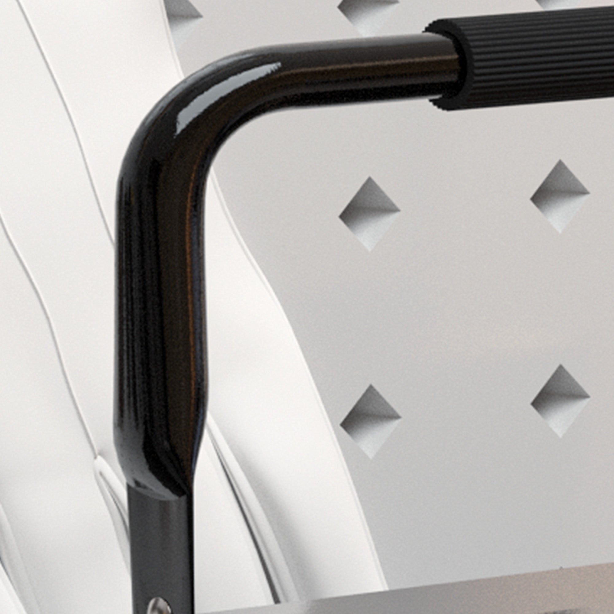 3 Tier Metal Toolbox, 5 Tray Professional Portable Tool Box with Carry Handle for Workshop, 45cmx22.5cmx34.5cm, Black