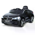 Kids 6V Electric Ride On Licensed BMW 6GT Car with Remote - Black