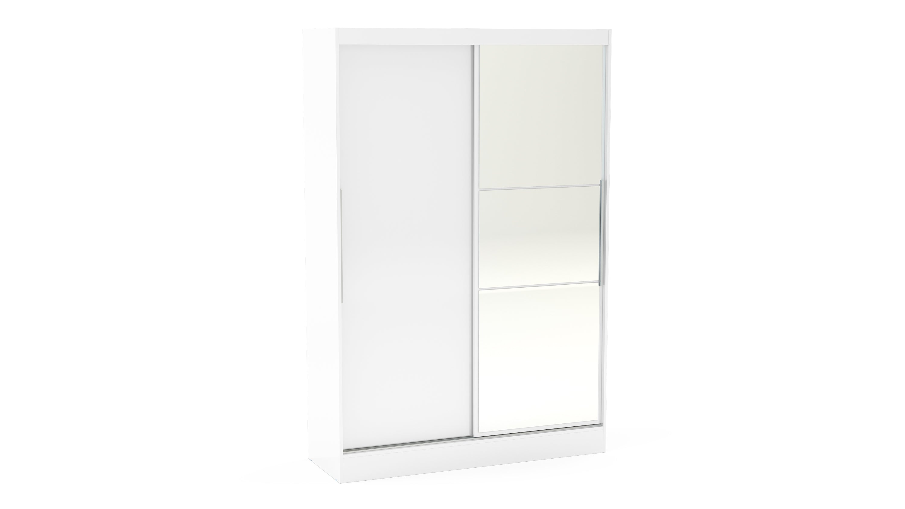 Lynx 2 Door Sliding Wardrobe With Mirror