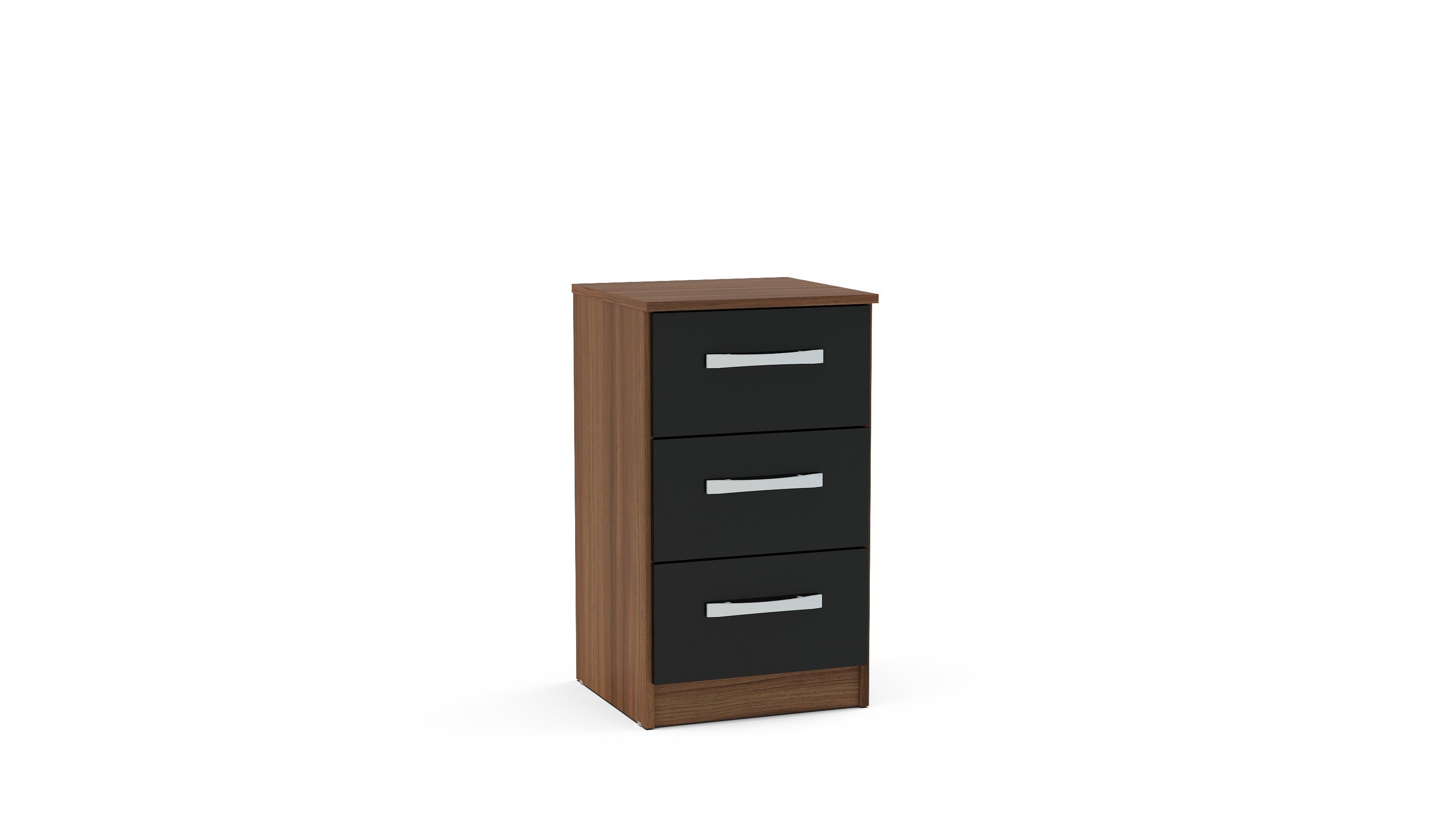 Lynx 3 Drawer Bedside