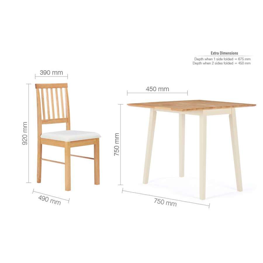 Drop Leaf Dining Set