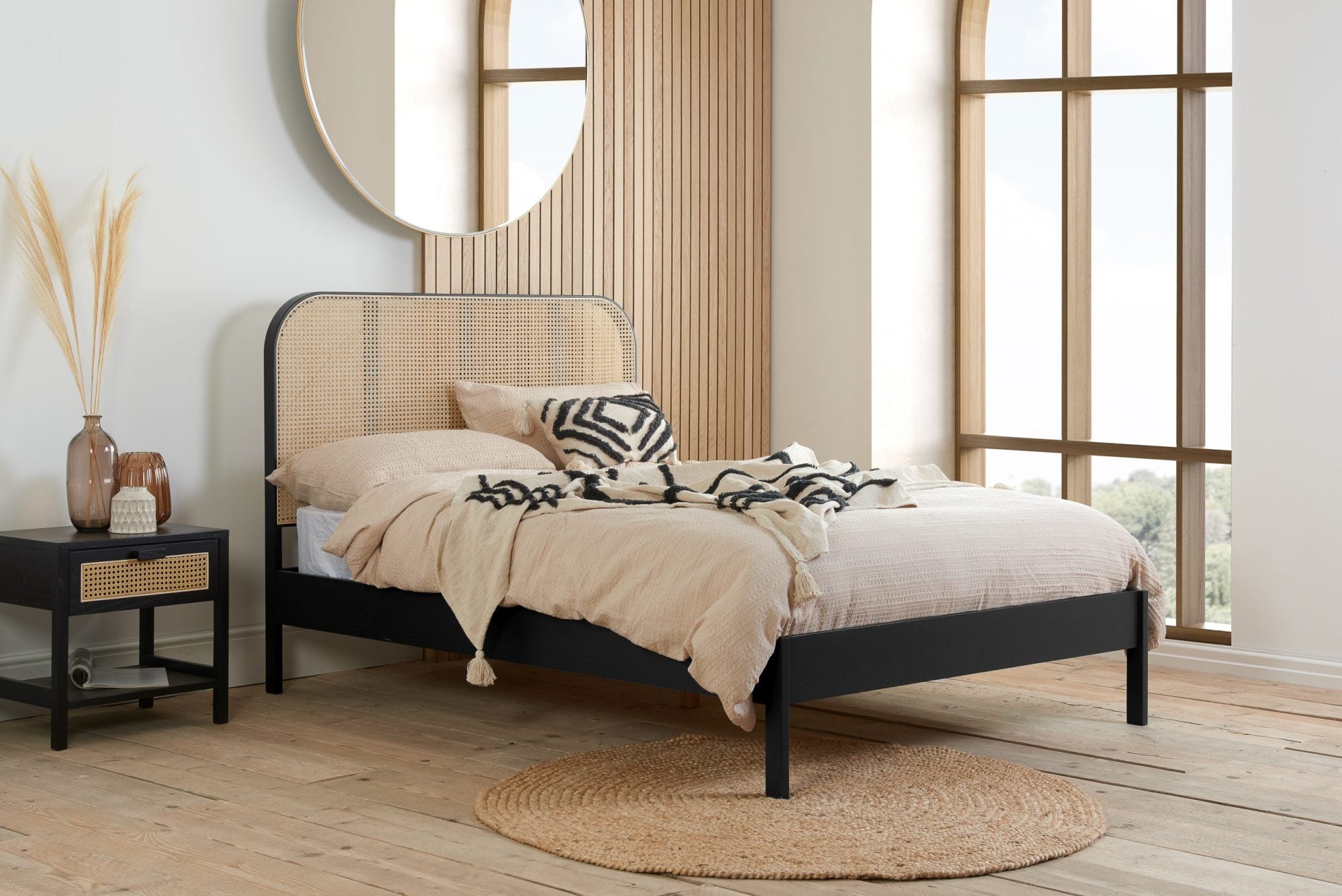 Margot Double Rattan Bed