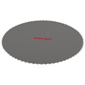 12ft Replacement Trampoline Mat with 72 V-Hooks and Spring Pull Tool for 14cm Springs - Black