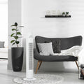 30'' Freestanding Tower Fan with 3 Speeds, 3 Modes, 10h Timer & 70° Oscillation - White