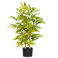 Artificial Bamboo Plant in Pot 60cm Indoor Outdoor Decor - Green