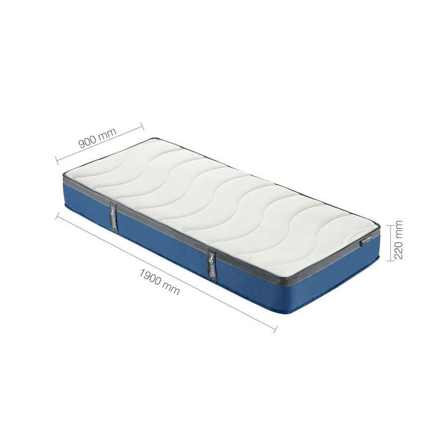 SleepSoul Nebula Single Mattress (22CM Thickness)