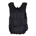 Adjustable 20kg Metal Sand Weight Vest - Black
