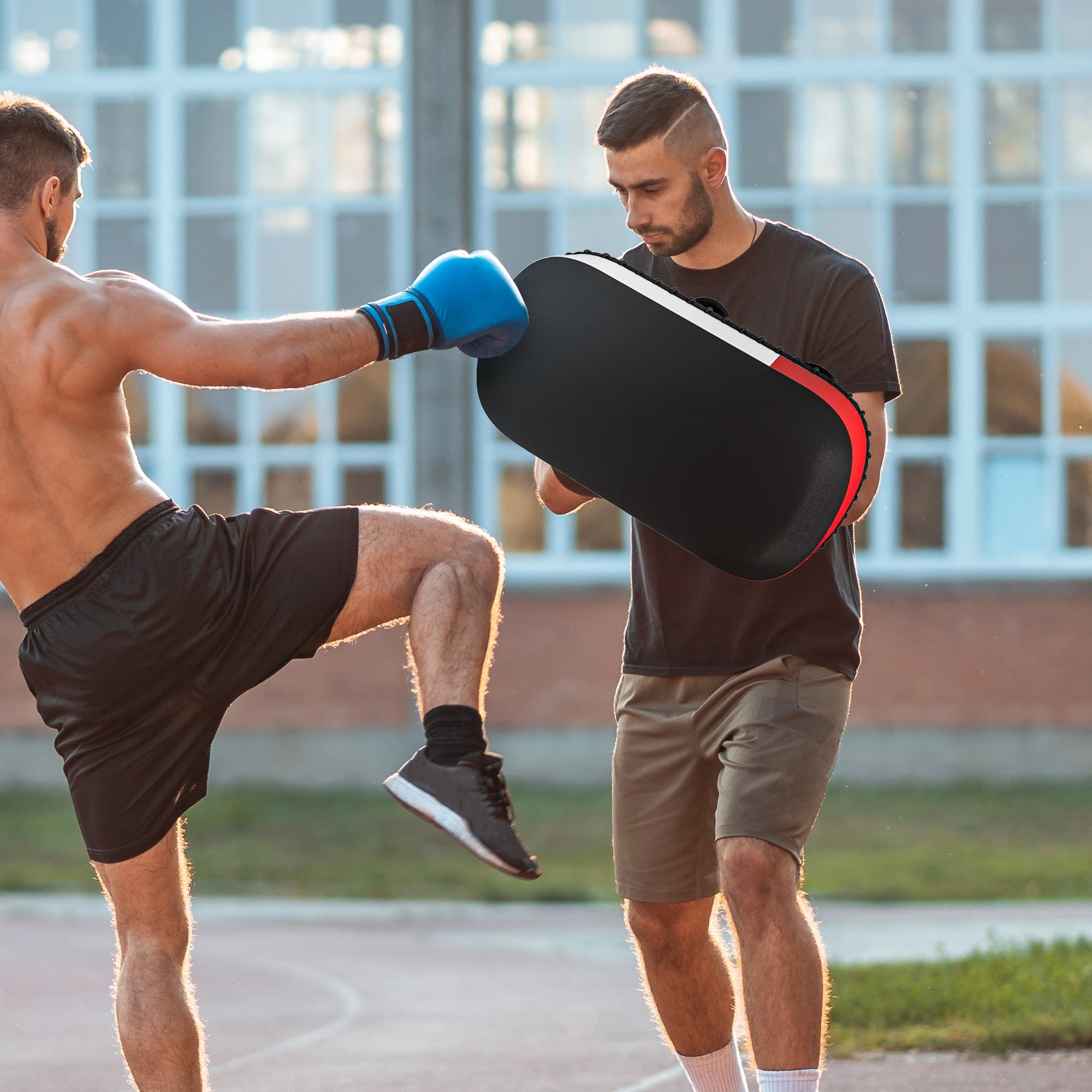 Thick Kick Shield, Kicking Boxing Pad Arm Pad, Muay Thai, Karate, Taekwondo, Kickboxing Training Equipment