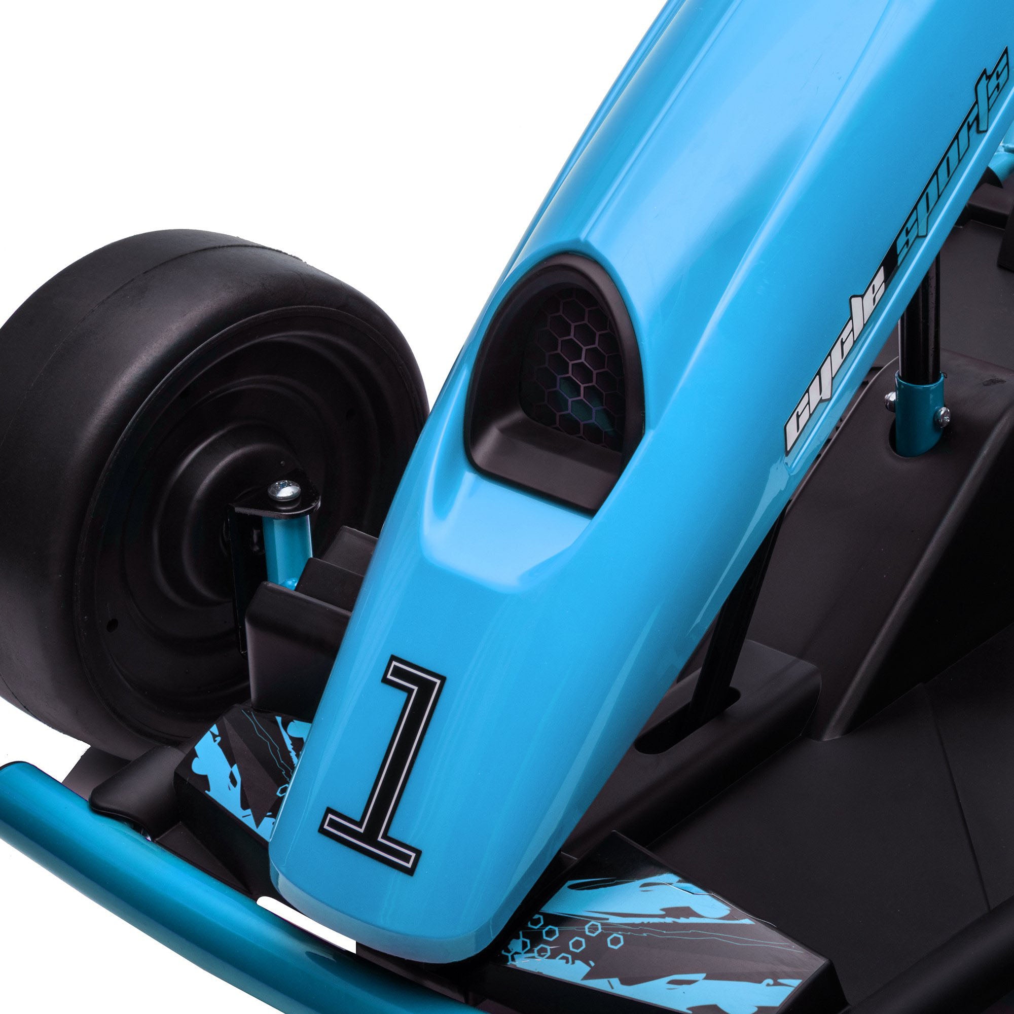 24V Electric Drift Go Kart for Kids 8-12 with Music Horn | Direct