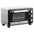 16L Convection Mini Oven with Adjustable Temperature & Timer - Black