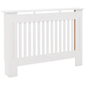 Minimalist Contemporary MDF Radiator Cover 112x81x19cm - White